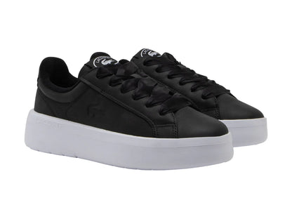 Tenis Lacoste Carnaby Plat LT Negro para Mujer