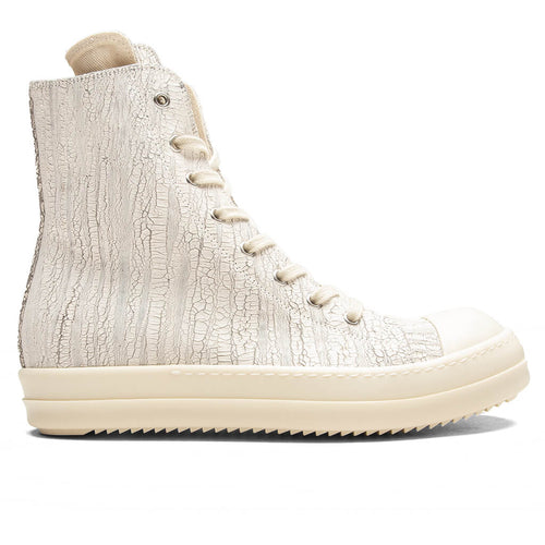 Denim Sneaks Milk White