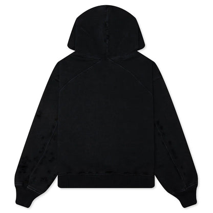 TFU Zip Hoodie Black