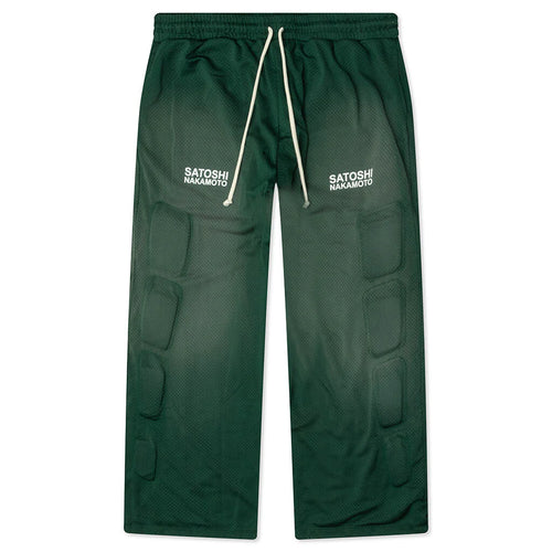 Mesh Moto Lounge Pant Green
