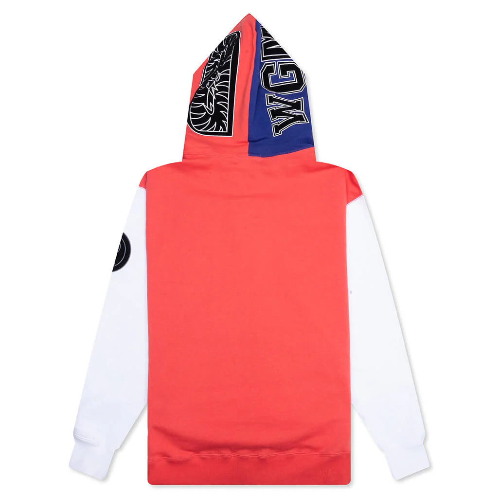 Shark Full Zip Hoodie Japan Red