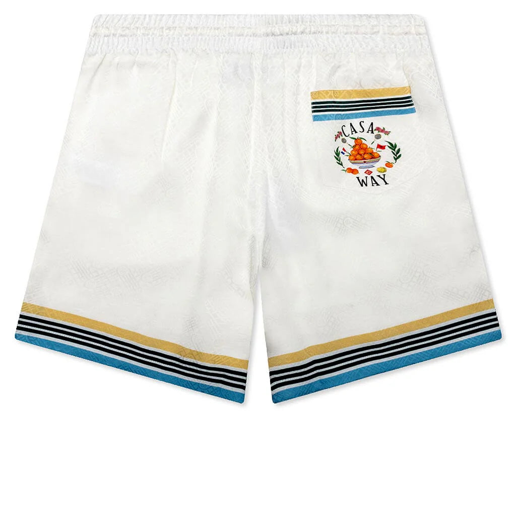 Silk Shorts With Drawstrings Casa Way
