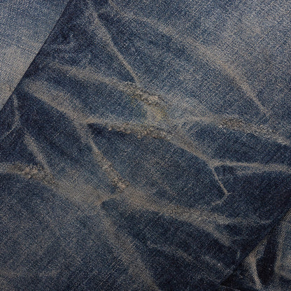 Edo Straight Aza Repaired Mid Blue