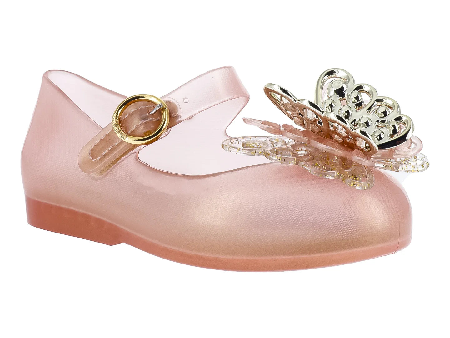 Zapatos Mary Jane Mini Melissa Oro para Niña