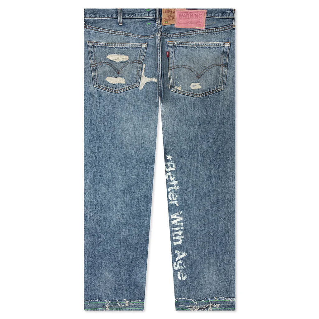 Denim Repair Pants Indigo