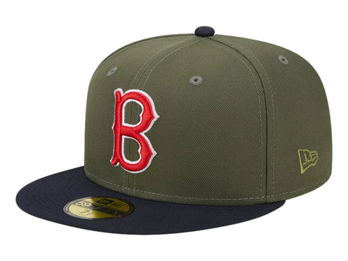Gorra New Era Boston Red Sox Color Oliva para Hombre