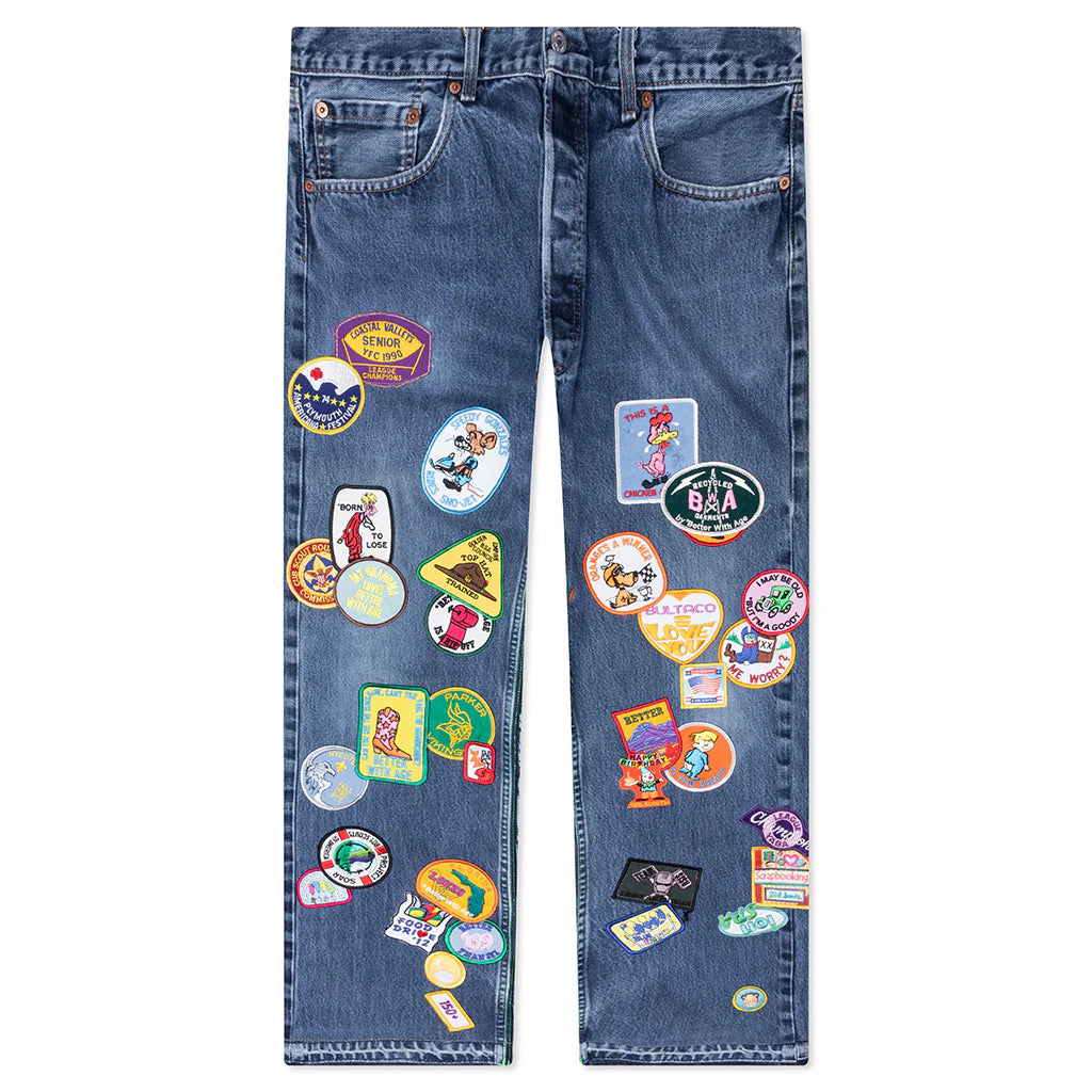 Gentlemens Denim Pants Indigo