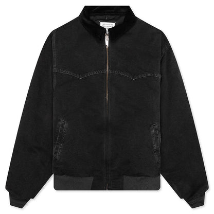 Yoke Caban Jacket Washed Black