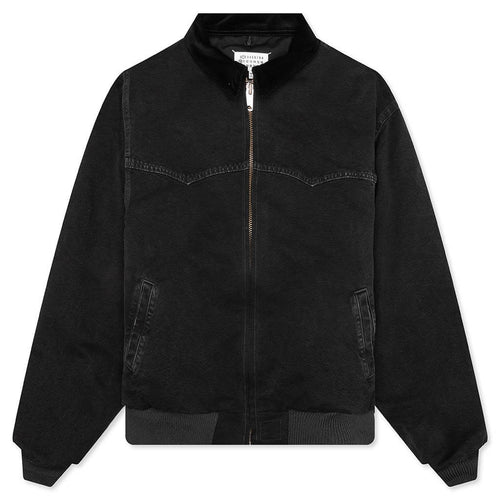 Yoke Caban Jacket Washed Black