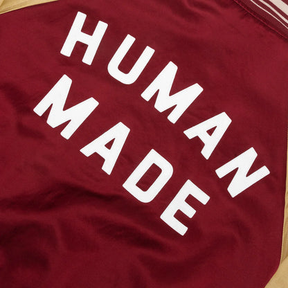 Reversible Satin Jacket Burgundy