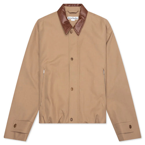 Twill Jacket Khaki Beige