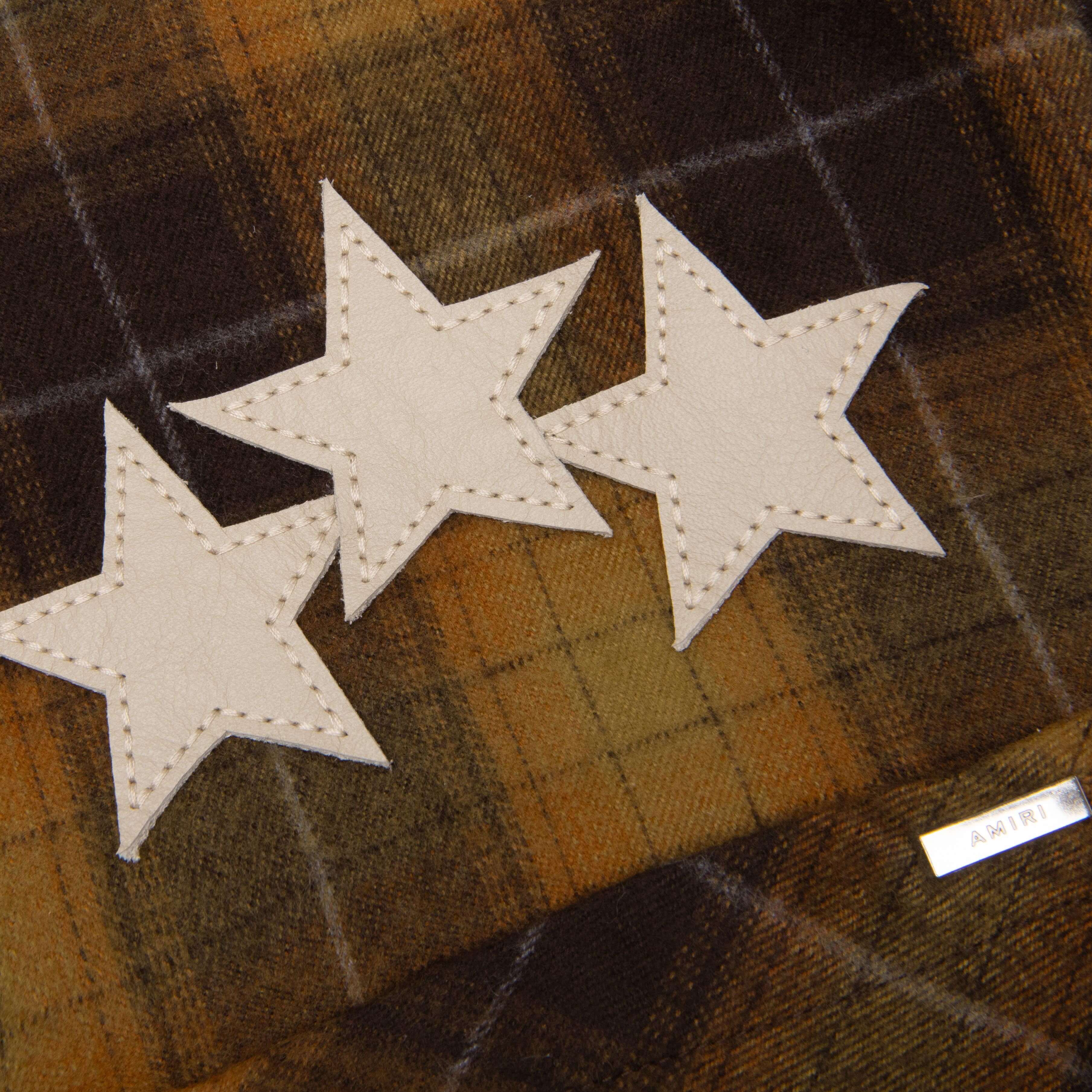 Stars Plaid Flannel Chai Tea