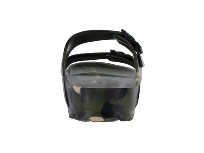 Sandalias Elega Color Militar para Hombre