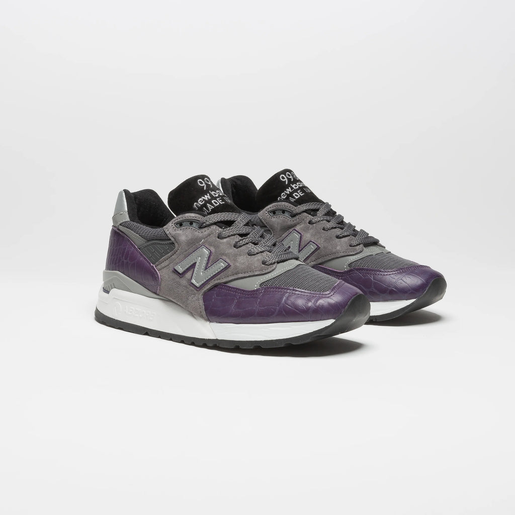 998 USA Mens Running Shoe Purple Grey