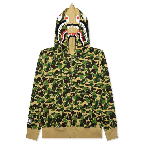 Abc Camo Double Shark Full Zip Hoodie Green