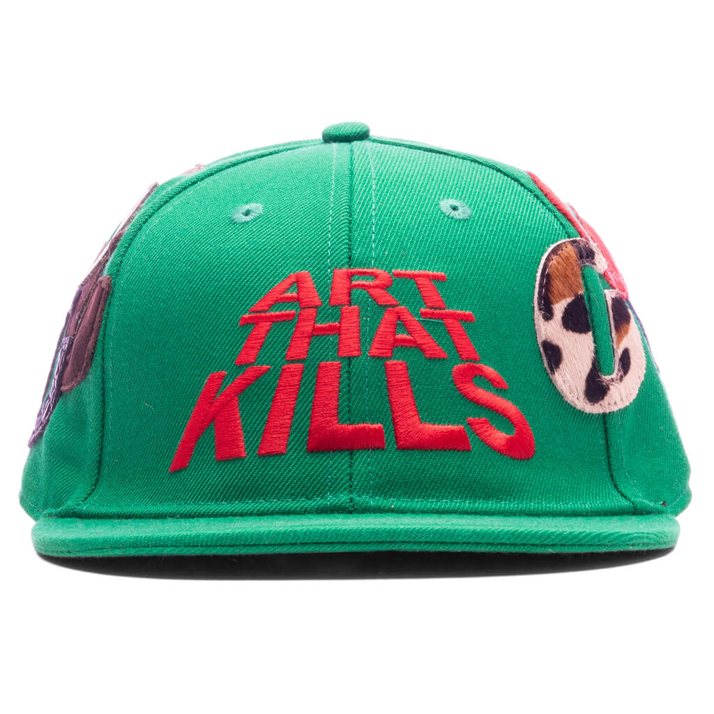 ATK G Patch Fitted Cap Green