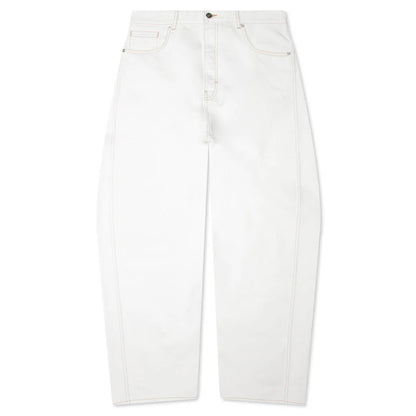 Couture Seam Trousers White