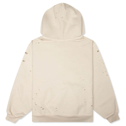Motoslug Zip Hoodie Vintage White