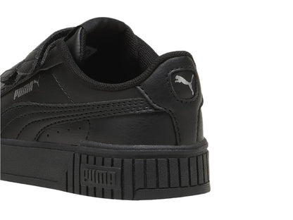 Tenis PUMA Carina 20 V Negro y Plata para Niña