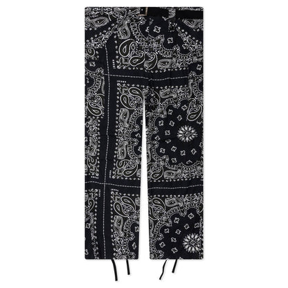 Bandana Print Pants Navy