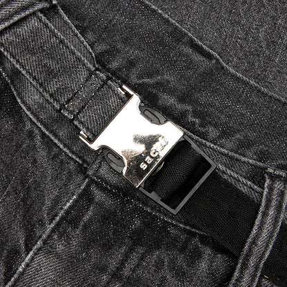BEYONDEXX Denim Pants Black