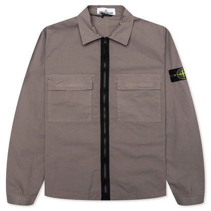 Regular Fit Overshirt Dove Grey