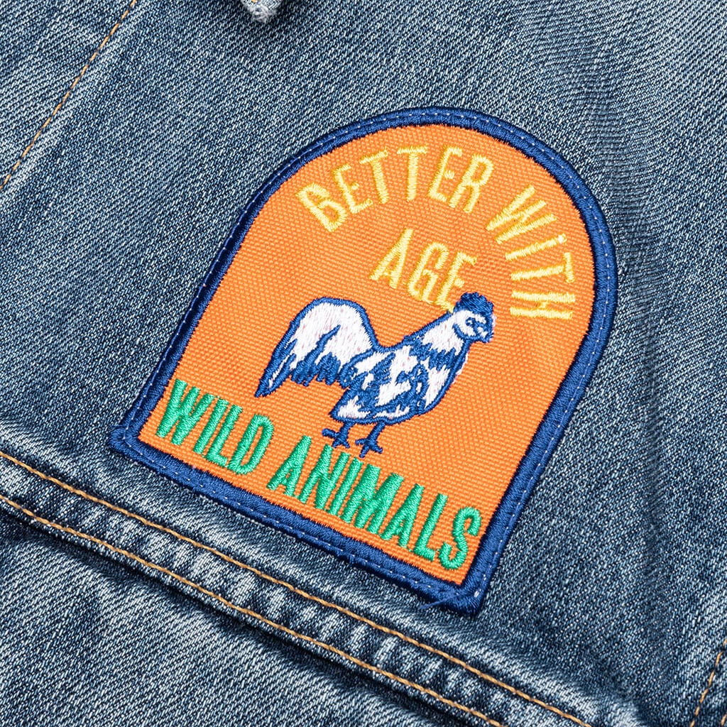 Portrait Denim Jacket Multi