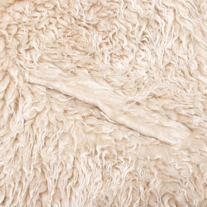Shaggy Fleece Faux Fur Jacket Glass