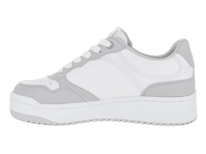 Tenis Guess Miram Blanco y Gris para Mujer