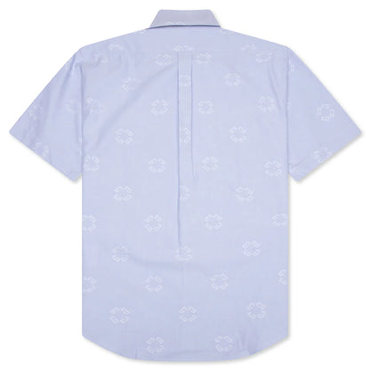 Monogram 72 Jacquard Shirt Baby Blue