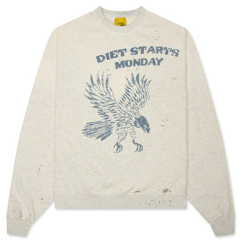 Eagle Sweatshirt Heather Grey Blue