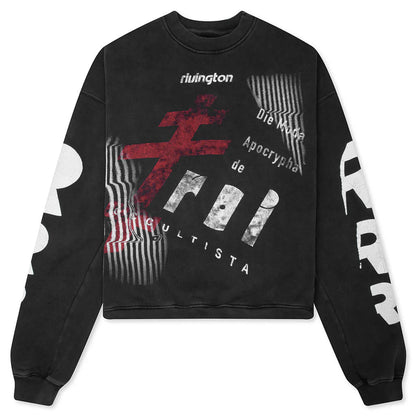 Apocrypha CVA Crewneck Mechanic Black