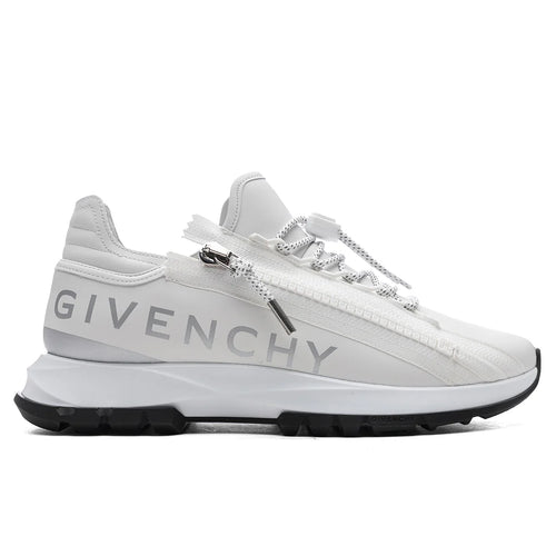 Spectre Zip Runners White Silvery