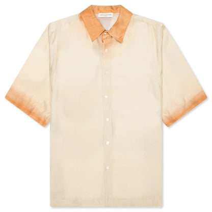 Silk Ombre Shirt Orange