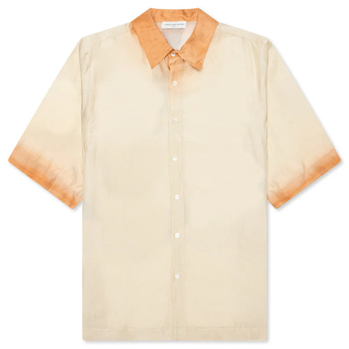 Silk Ombre Shirt Orange