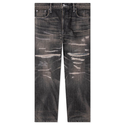 Savage Denim DP Basic Pants Black