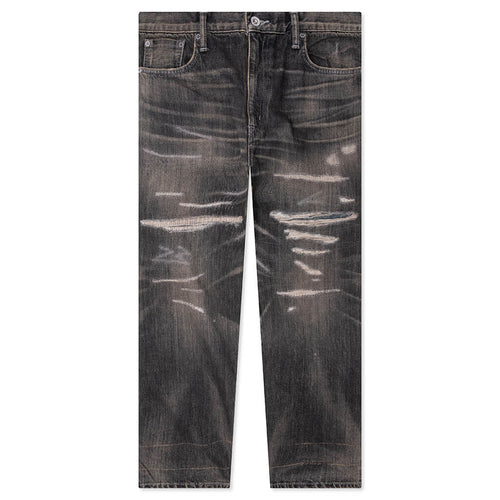 Savage Denim DP Basic Pants Black