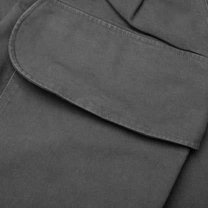 Relaxed Cargo Trousers Grey