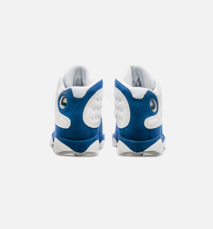 Air Jordan 13 Retro French Blue Grade School Lifestyle Shoe White Blue Free Shipping