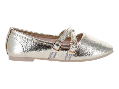 Zapatos Planos 4EVER Color Oro para Niña