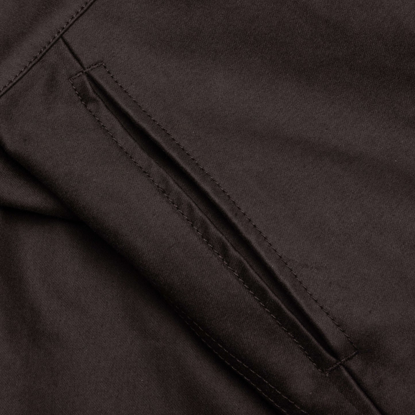 Brown Organic Cotton Cargo Trousers TCY36 Moca