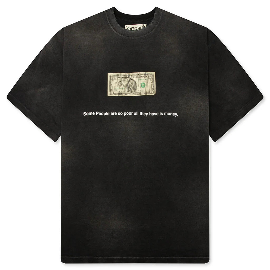Cup Half Full Tee Black