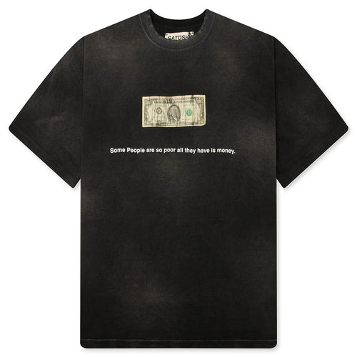 Cup Half Full Tee Black