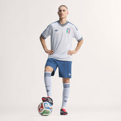 adidas Italy Away Authentic Mens Soccer Jersey 2026 Aero Blue