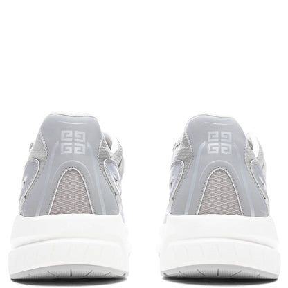 NFNTY 52 Suede and Mesh Sneakers Light Grey