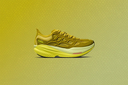 Mach X Caged Pea Green Hoka Citrus