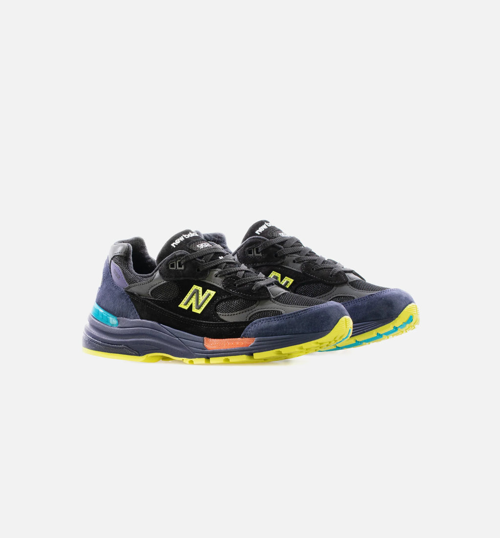 Made in USA 992 Mens Running Shoe Black Purple