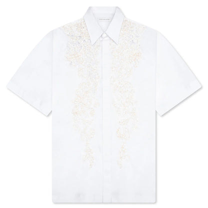 Cassidye Emb 2293 MW Shirt White