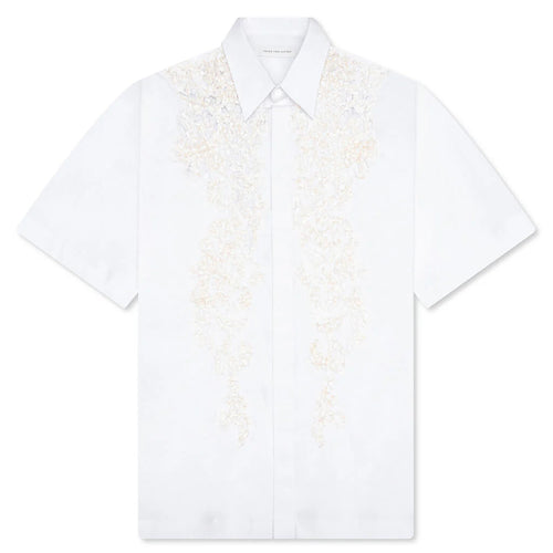Cassidye Emb 2293 MW Shirt White