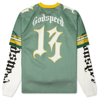 TD Layered Jersey Green Yellow White